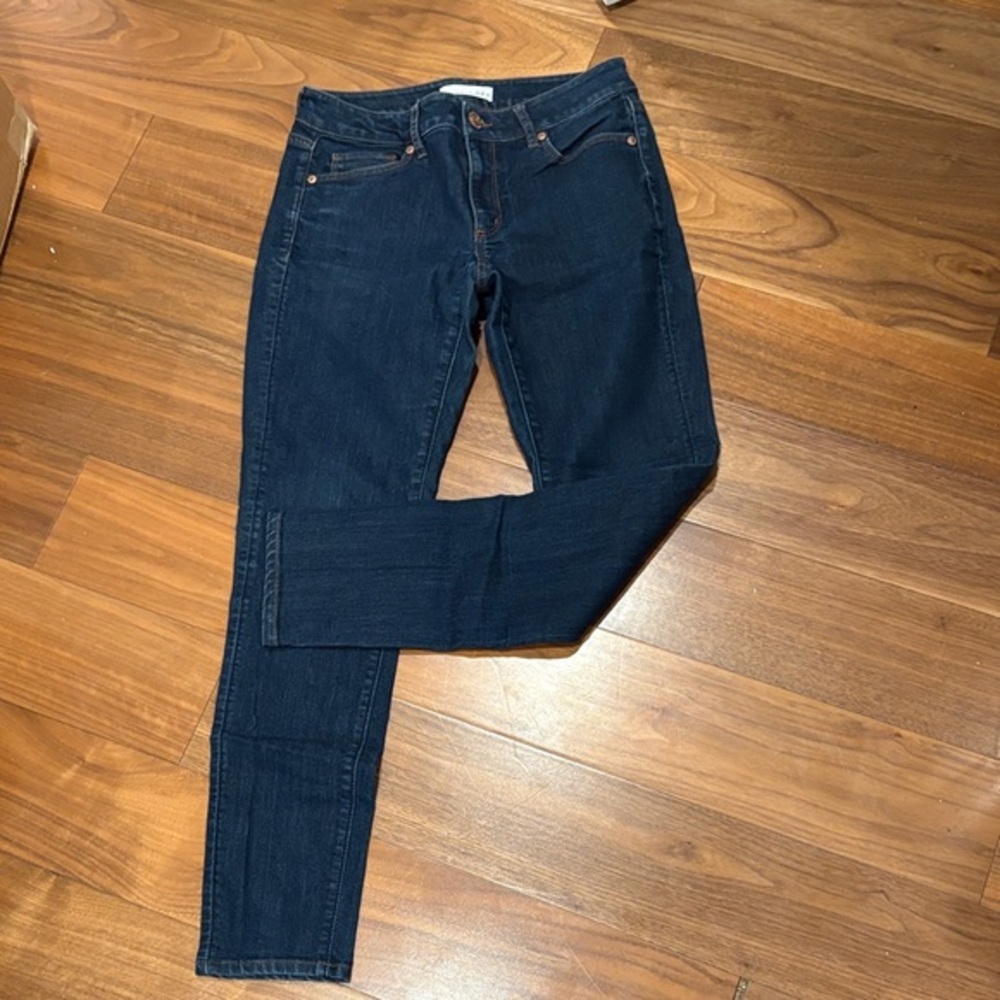 LOFT Women's Deep Indigo Skinny Jeans Size 0/25